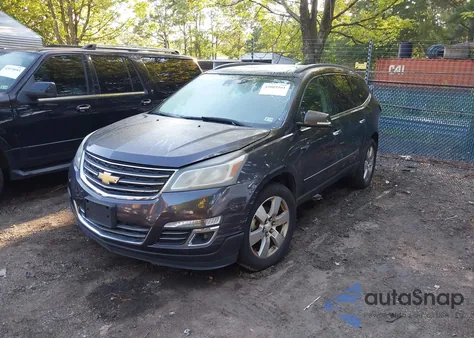 2015 Chevrolet Traverse Ltz из США, поврежденный, VIN 1GNKVJKD1FJ363241